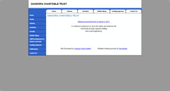 Desktop Screenshot of dangoriatrust.org.in